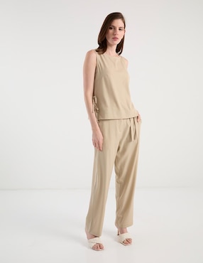 Pantalón Contempo amplio para mujer