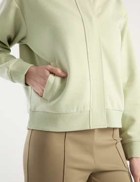 Sudadera con bolsillos ocultos Contempo para mujer