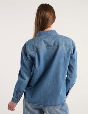 Blusa Contempo manga larga para mujer