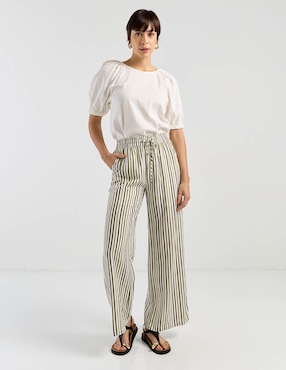 Blusa Contempo manga corta para mujer
