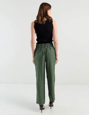 Pantalón relaxed Contempo wide leg para mujer
