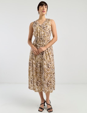 Vestido crop casual Contempo para mujer