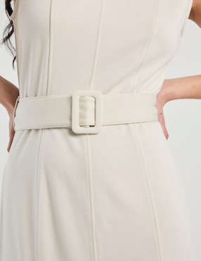 Vestido 3/4 casual Contempo para mujer