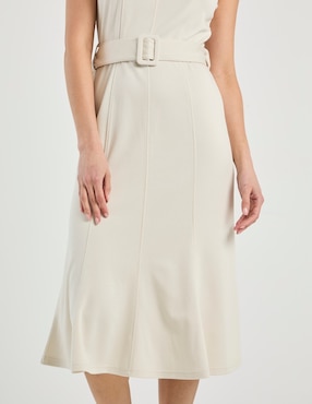 Vestido 3/4 casual Contempo para mujer