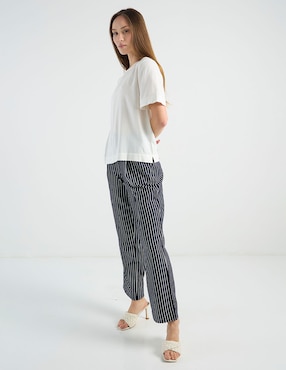 Pantalón Contempo straight para mujer