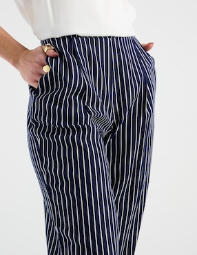 Pantalón Contempo straight para mujer