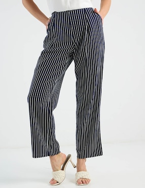 Pantalón Contempo straight para mujer