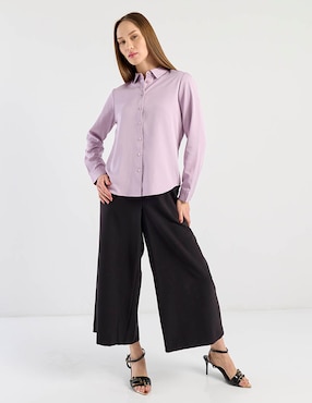 Blusa Contempo manga larga para mujer