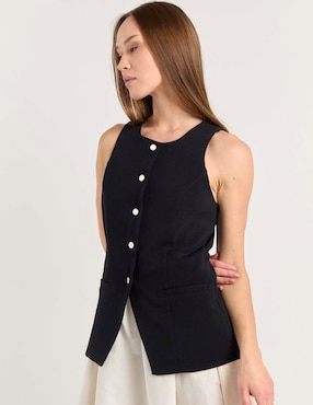 Vestido crop casual Contempo para mujer