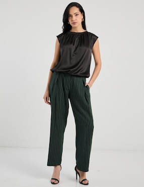 Pantalón de vestir Contempo relajado para mujer