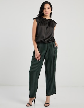 Pantalón de vestir Contempo relajado para mujer