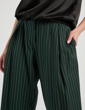 Pantalón de vestir Contempo relajado para mujer