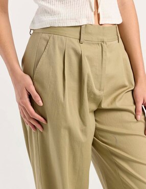 Pantalón Contempo relajado para mujer