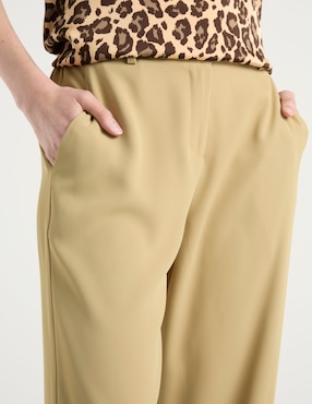 Pantalón Contempo amplio para mujer