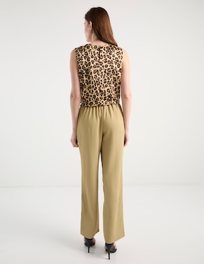 Pantalón Contempo amplio para mujer