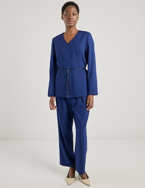 Saco casual Contempo para mujer