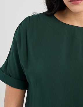 Blusa Contempo manga corta para mujer