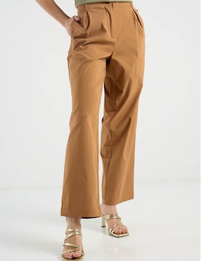 Pantalón relaxed Contempo wide leg para mujer