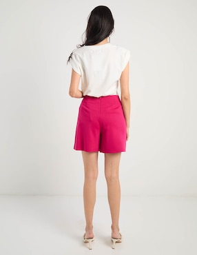 Falda short corto Contempo a la cintura