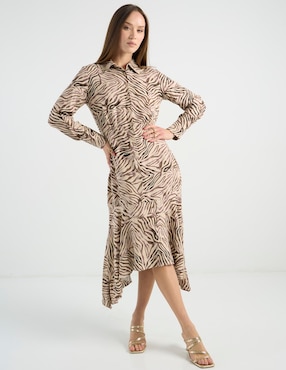 Vestido crop casual para mujer