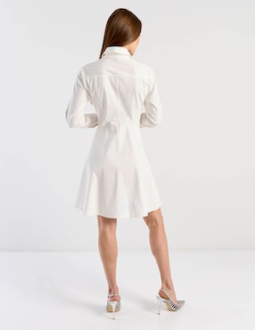 Vestido arriba de la rodilla casual Contempo para mujer
