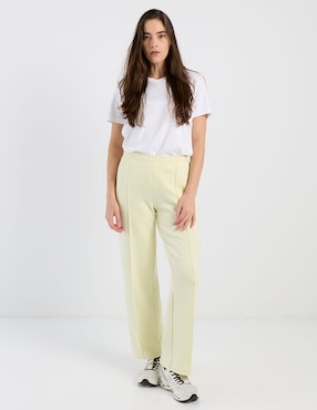 Pantalón relaxed Contempo regular para mujer