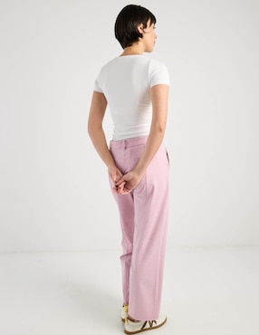 Pantalón chino Contempo recto para mujer