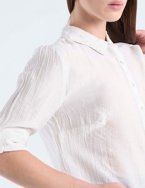 Blusa Contempo manga larga para mujer
