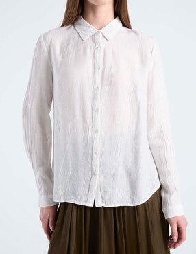Blusa Contempo manga larga para mujer