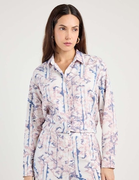 Blusa manga larga para mujer