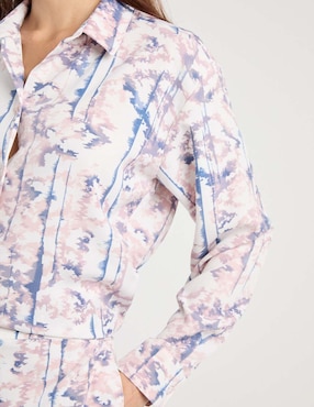 Blusa manga larga para mujer