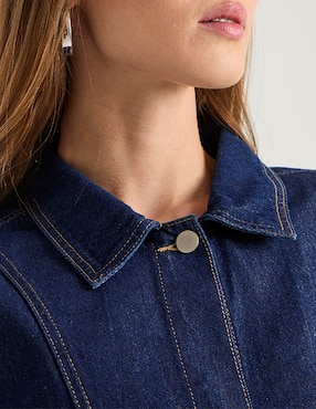 Blusa camisera Contempo para mujer