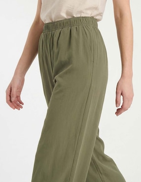 Pantalón relaxed Contempo amplio para mujer