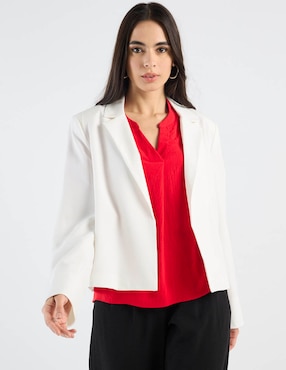 Saco casual Contempo para mujer
