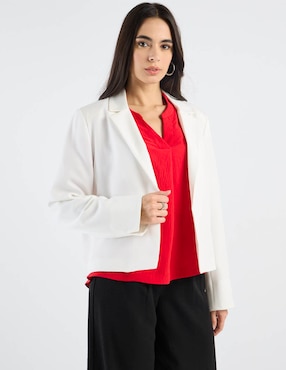 Saco casual Contempo para mujer