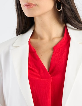Saco casual Contempo para mujer