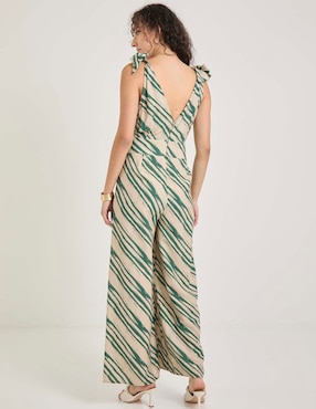 Jumpsuit Contempo estampado animal print para mujer