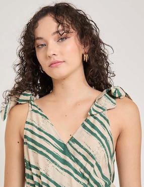 Jumpsuit Contempo estampado animal print para mujer