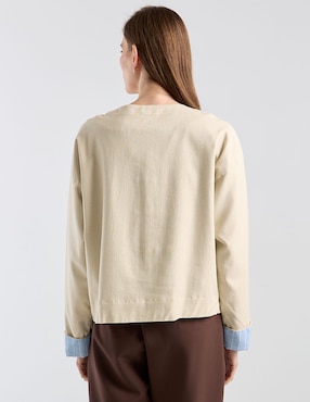 Saco casual Contempo para mujer