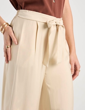 Pantalón relaxed Contempo amplio para mujer