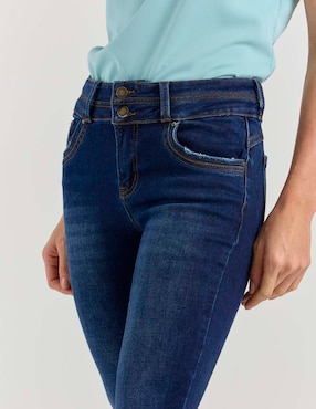 Jeans skinny Contempo para mujer