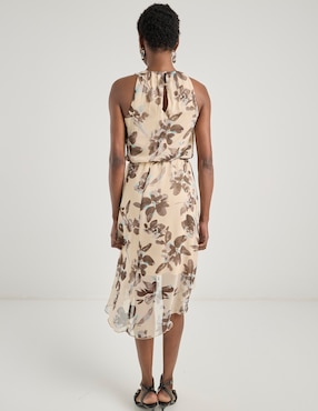 Vestido a la rodilla Contempo para mujer