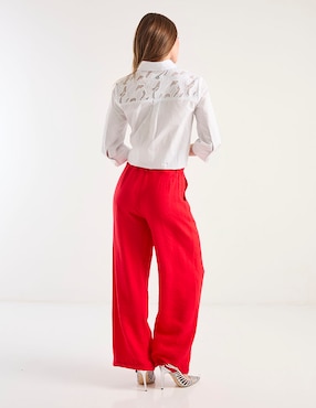 Pantalón Contempo straight para mujer