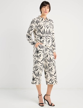 Pantalón capri Contempo amplio para mujer