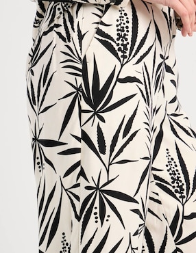Pantalón capri Contempo amplio para mujer