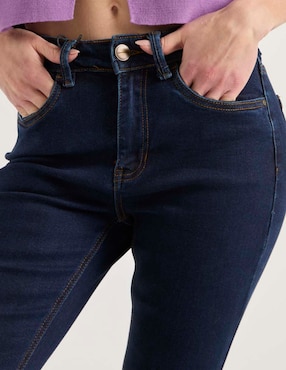 Jeans flare Contempo para mujer