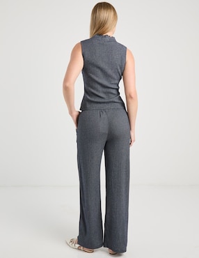 Pantalón de vestir Contempo slim para mujer