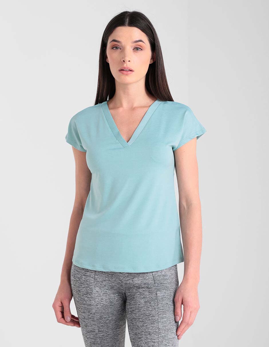 Blusa Contempo manga corta en SB