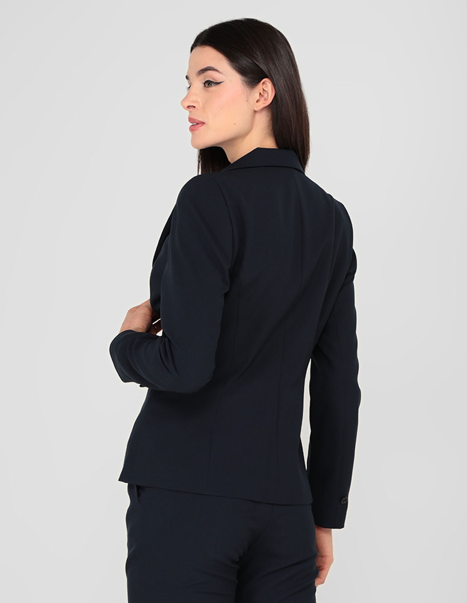 SACO LARGO CONTEMPO, 34, AZUL MARINO LI