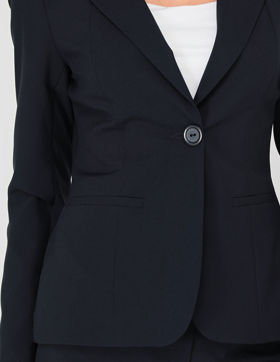 SACO LARGO CONTEMPO, 34, AZUL MARINO LI